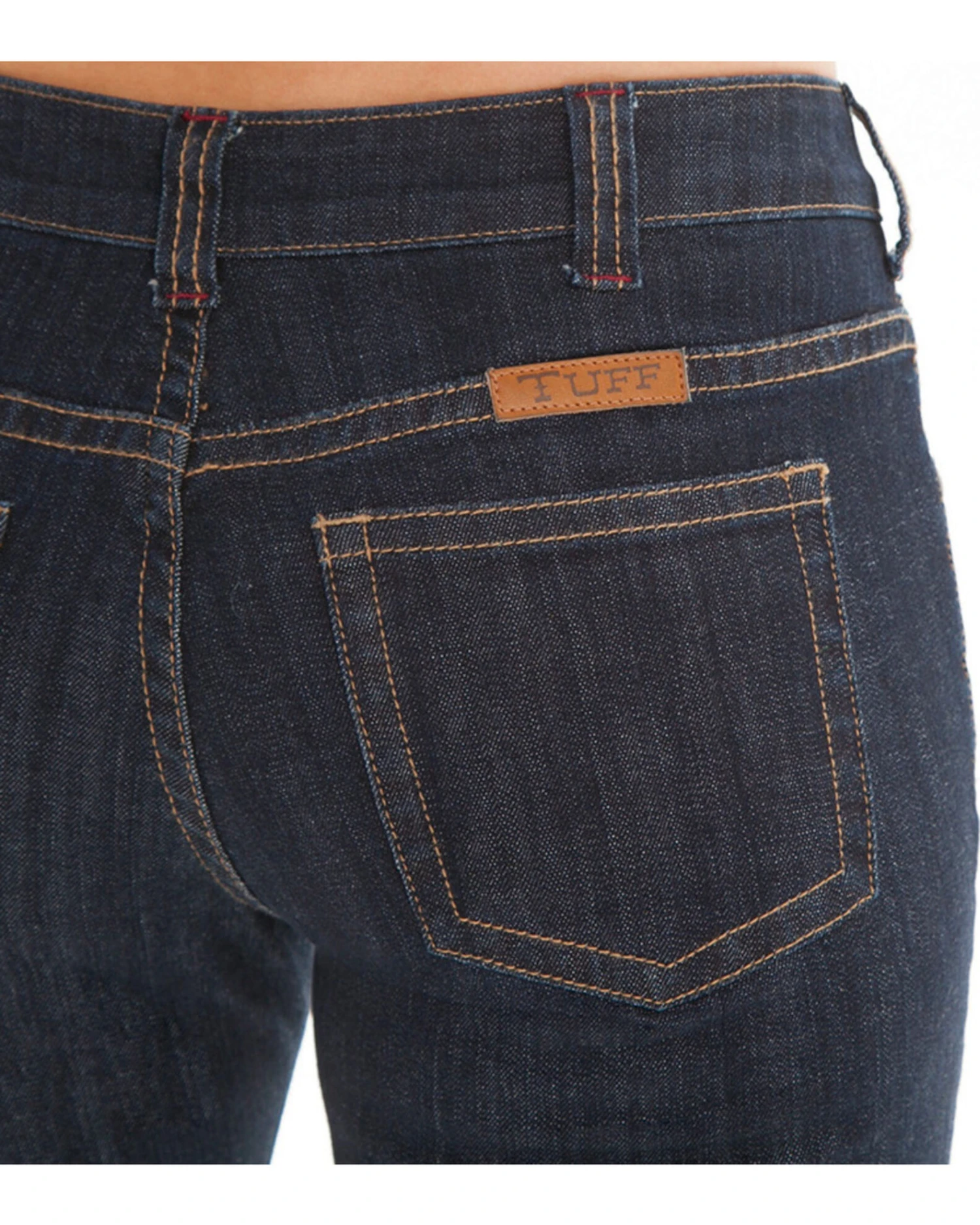 Cowgirl Tuff Women's Dark Wash Bootcut Jeans 2 Cowgirl Tuff Women's Dark Wash Bootcut Jeans - Image 2