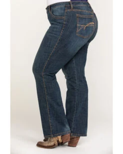 Wrangler Women's Aura Instantly Slimming Jeans - Plus -Ariat || Wrangler || FREE PEOPLE Sales Store 2000222390 402 P3