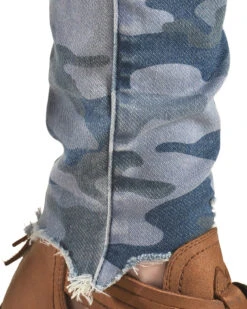 Tractr Women's High Rise Camo Skinny Jeans -Ariat || Wrangler || FREE PEOPLE Sales Store 2000254512 402 D5