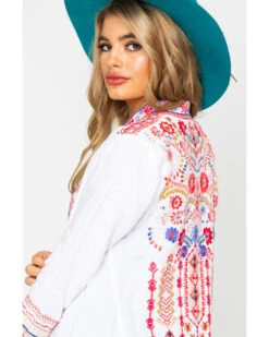 Johnny Was Women's Fredrique Draped Cardigan -Ariat || Wrangler || FREE PEOPLE Sales Store 2000278406 100 P4