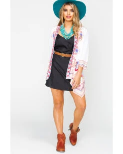 Johnny Was Women's Fredrique Draped Cardigan -Ariat || Wrangler || FREE PEOPLE Sales Store 2000278406 100 P6