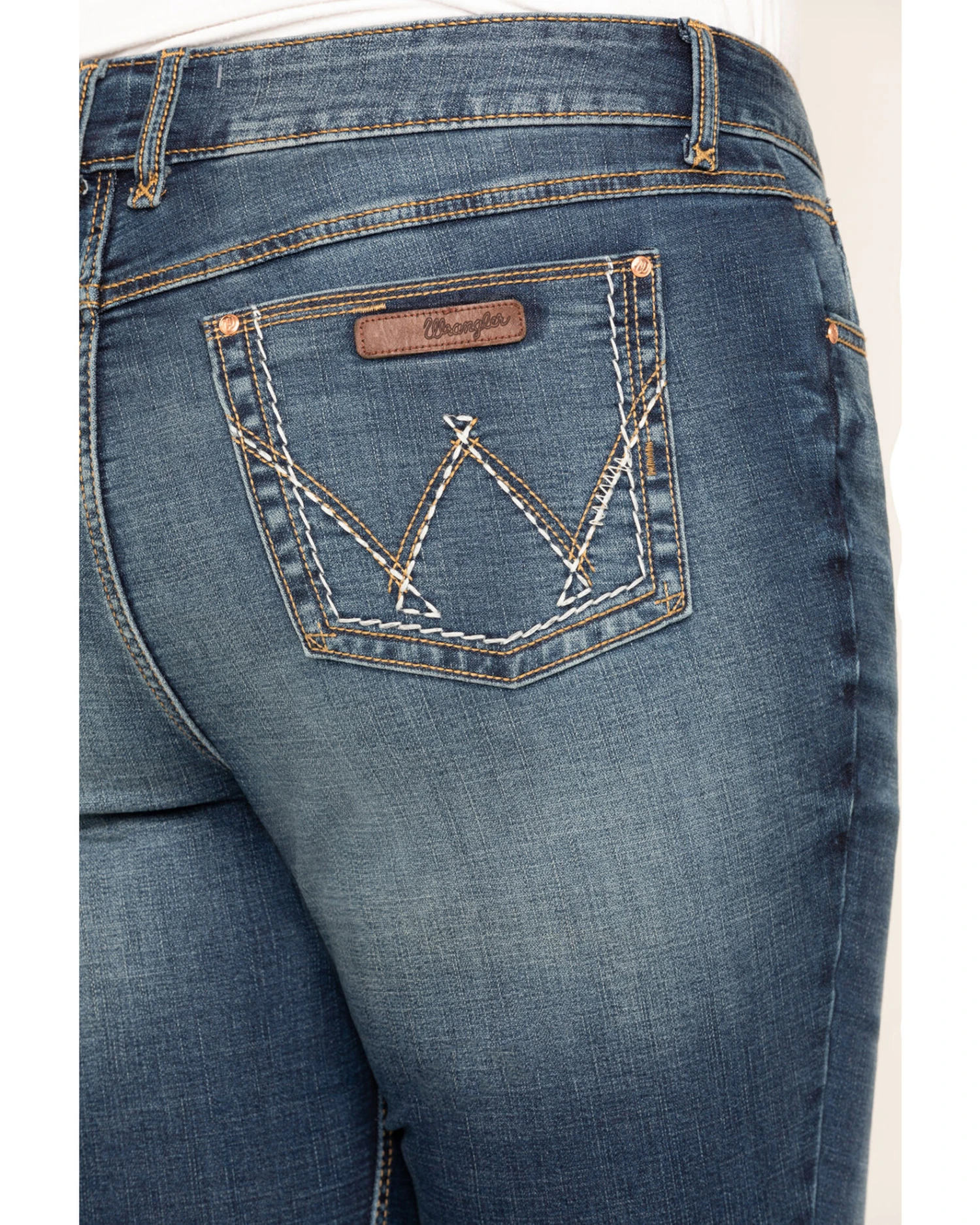 Wrangler Retro Women's Dark Mae Bootcut Jeans - Plus 1 Wrangler Retro Women's Dark Mae Bootcut Jeans - Plus