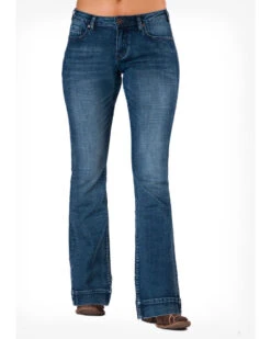 Cowgirl Tuff Women's Medium Wash Natural Waist Trousers 11 Cowgirl Tuff Women's Medium Wash Natural Waist Trousers -Ariat || Wrangler || FREE PEOPLE Sales Store 2000281432 400 P2