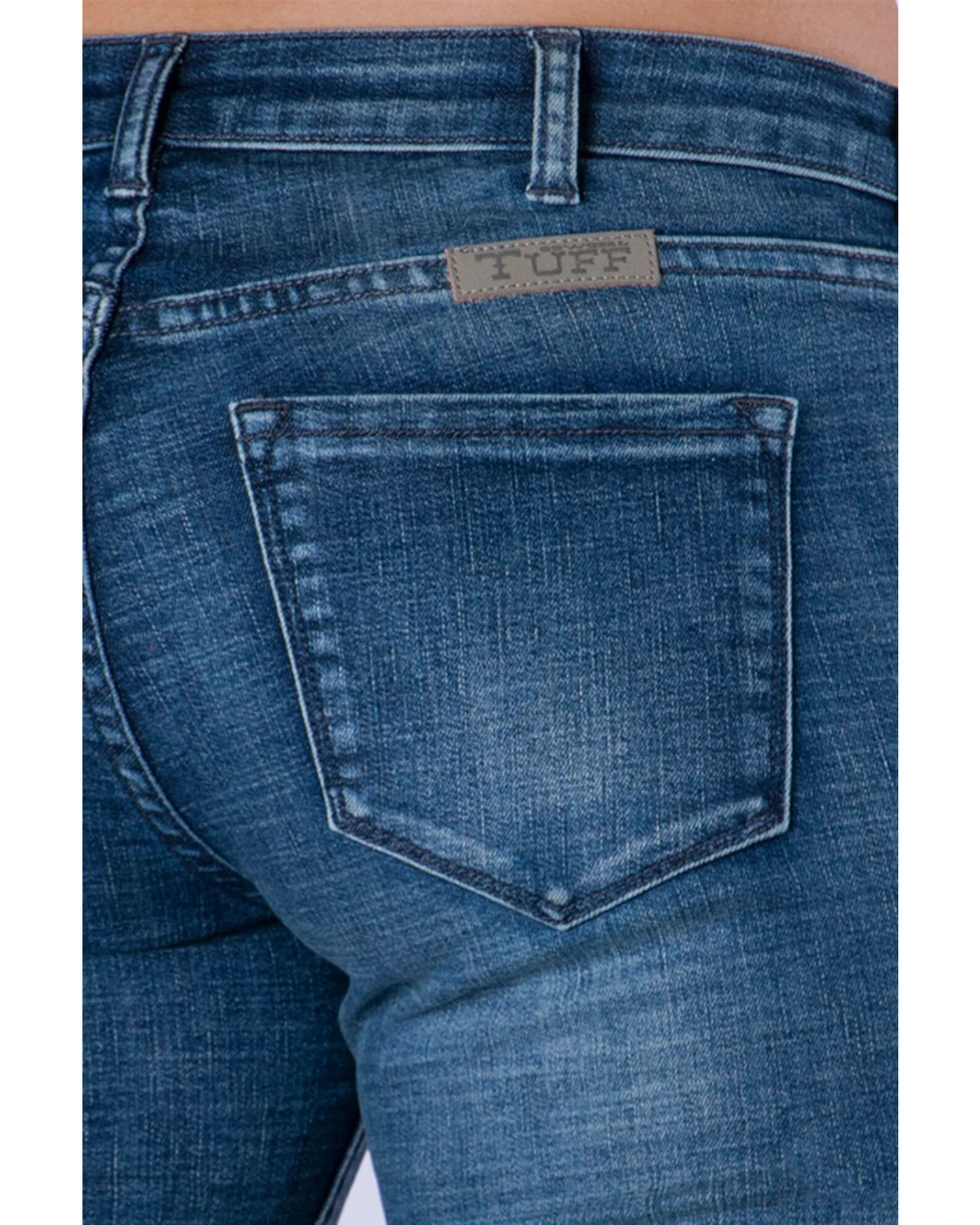 Cowgirl Tuff Women's Medium Wash Natural Waist Trousers 5 Cowgirl Tuff Women's Medium Wash Natural Waist Trousers - Image 5