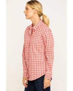 Ariat Women's FR Talitha Plaid Long Sleeve Work Shirt 9 Ariat Women's FR Talitha Plaid Long Sleeve Work Shirt -Ariat || Wrangler || FREE PEOPLE Sales Store 2000283797 600 P3