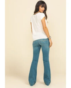 Kimes Ranch Women's Light Wash Mid Rise Lola Soho Fade Trouser 11 Kimes Ranch Women's Light Wash Mid Rise Lola Soho Fade Trouser -Ariat || Wrangler || FREE PEOPLE Sales Store 2000283803 400 P5