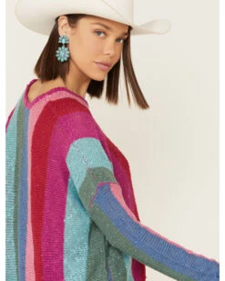 Show Me Your Mumu Women's Trina Madly Stripe Knit Sweater 7 Show Me Your Mumu Women's Trina Madly Stripe Knit Sweater -Ariat || Wrangler || FREE PEOPLE Sales Store 2000286078 900 P4