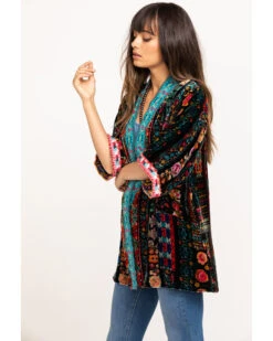 Johnny Was Women's Abril Velvet Reversible Kimono -Ariat || Wrangler || FREE PEOPLE Sales Store 2000287968 900 P3