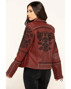 Double D Ranch Women's Oxblood Tasajulillo Jacket 11 Double D Ranch Women's Oxblood Tasajulillo Jacket -Ariat || Wrangler || FREE PEOPLE Sales Store 2000291257 600 P2