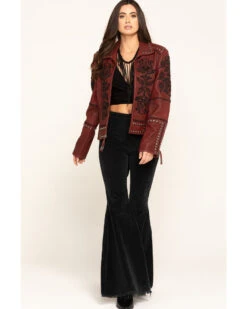 Double D Ranch Women's Oxblood Tasajulillo Jacket 10 Double D Ranch Women's Oxblood Tasajulillo Jacket -Ariat || Wrangler || FREE PEOPLE Sales Store 2000291257 600 P6