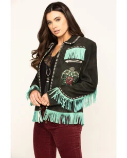 Double D Ranch Women's Herradura Jacket -Ariat || Wrangler || FREE PEOPLE Sales Store 2000291264 001 P3