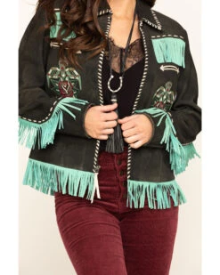 Double D Ranch Women's Herradura Jacket -Ariat || Wrangler || FREE PEOPLE Sales Store 2000291264 001 P4