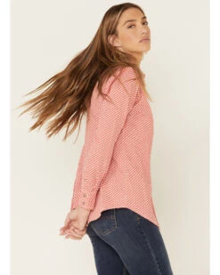 Ariat Women's FR Sofia Geo Print Long Sleeve Button Down Work Shirt 7 Ariat Women's FR Sofia Geo Print Long Sleeve Button Down Work Shirt -Ariat || Wrangler || FREE PEOPLE Sales Store 2000294417 600 P4