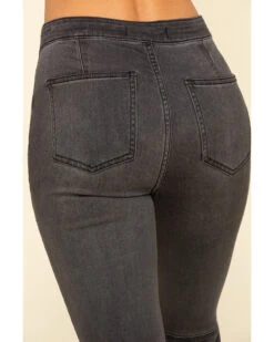 Free People Women's High Rise Dark Wash Just Float On Flare Jeans -Ariat || Wrangler || FREE PEOPLE Sales Store 2000309730 001 P5