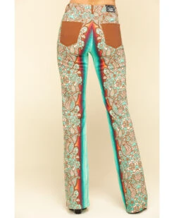 Ranch Dress'n Women's Durango Printed Trousers -Ariat || Wrangler || FREE PEOPLE Sales Store 2000321054 440 P2