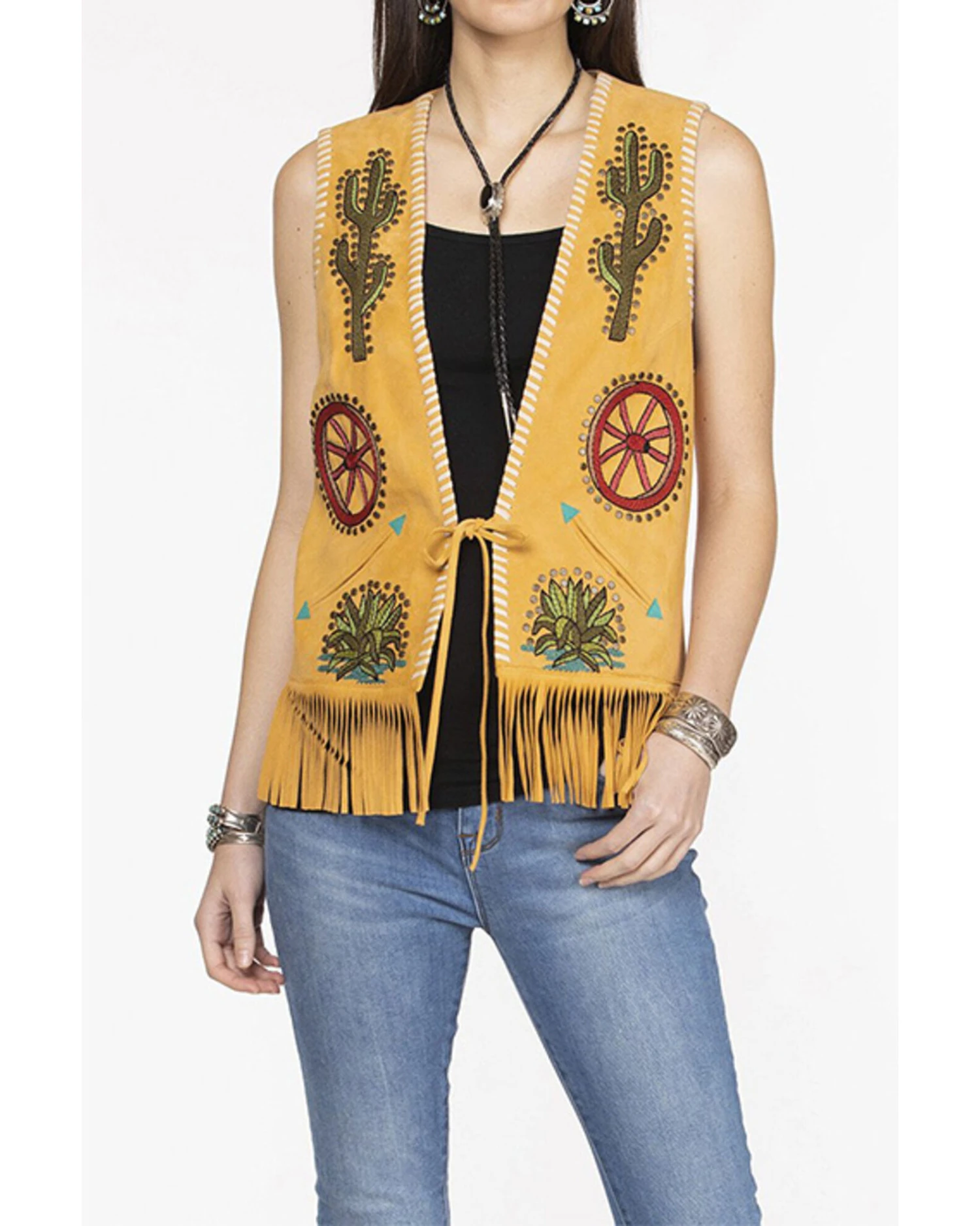 Double D Ranch Women's Head Over Heels Vest 2 Double D Ranch Women's Head Over Heels Vest - Image 2