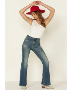 Lee Women's Distance High Rise Flare Jeans -Ariat || Wrangler || FREE PEOPLE Sales Store 2000324153 400 P1