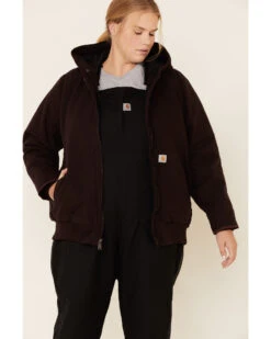 Carhartt Women's Redwood Washed Duck Active Jacket - Plus 9 Carhartt Women's Redwood Washed Duck Active Jacket - Plus -Ariat || Wrangler || FREE PEOPLE Sales Store 2000324384 646 P1