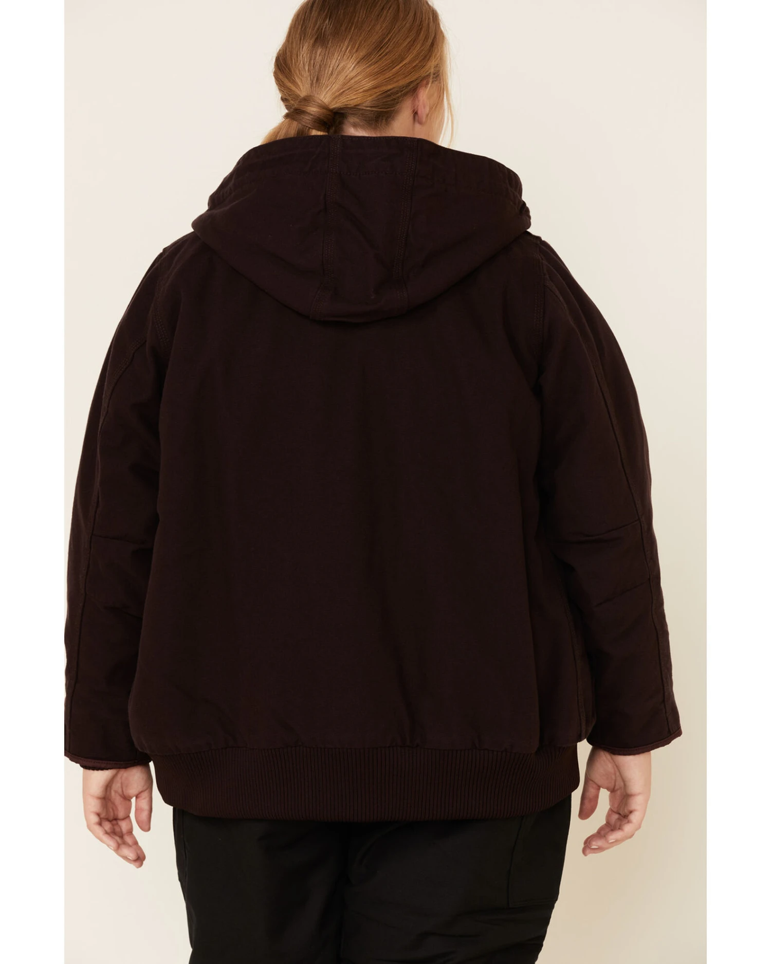 Carhartt Women's Redwood Washed Duck Active Jacket - Plus 3 Carhartt Women's Redwood Washed Duck Active Jacket - Plus - Image 3