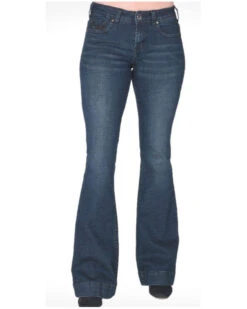 Cowgirl Tuff Women's Dark Wash Charisma Trouser -Ariat || Wrangler || FREE PEOPLE Sales Store 2000326138 400 P1