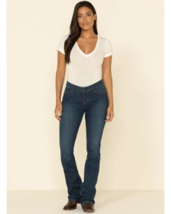 Kimes Ranch Women's Dark Wash Chloe Flare Bootcut Jeans