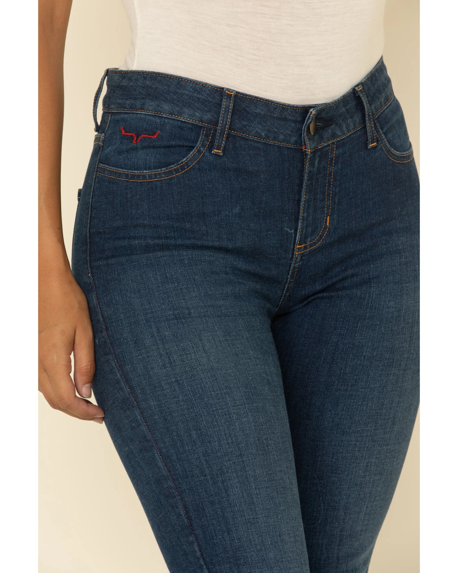 Kimes Ranch Women's Dark Wash Chloe Flare Bootcut Jeans 3 Kimes Ranch Women's Dark Wash Chloe Flare Bootcut Jeans - Image 3