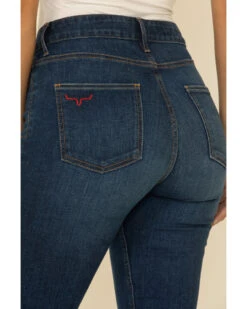 Kimes Ranch Women's Dark Wash Chloe Flare Bootcut Jeans 8 Kimes Ranch Women's Dark Wash Chloe Flare Bootcut Jeans -Ariat || Wrangler || FREE PEOPLE Sales Store 2000326208 400 P4