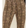 Show Me Your Mumu Women's Snake Print Berkeley Bell Bottoms