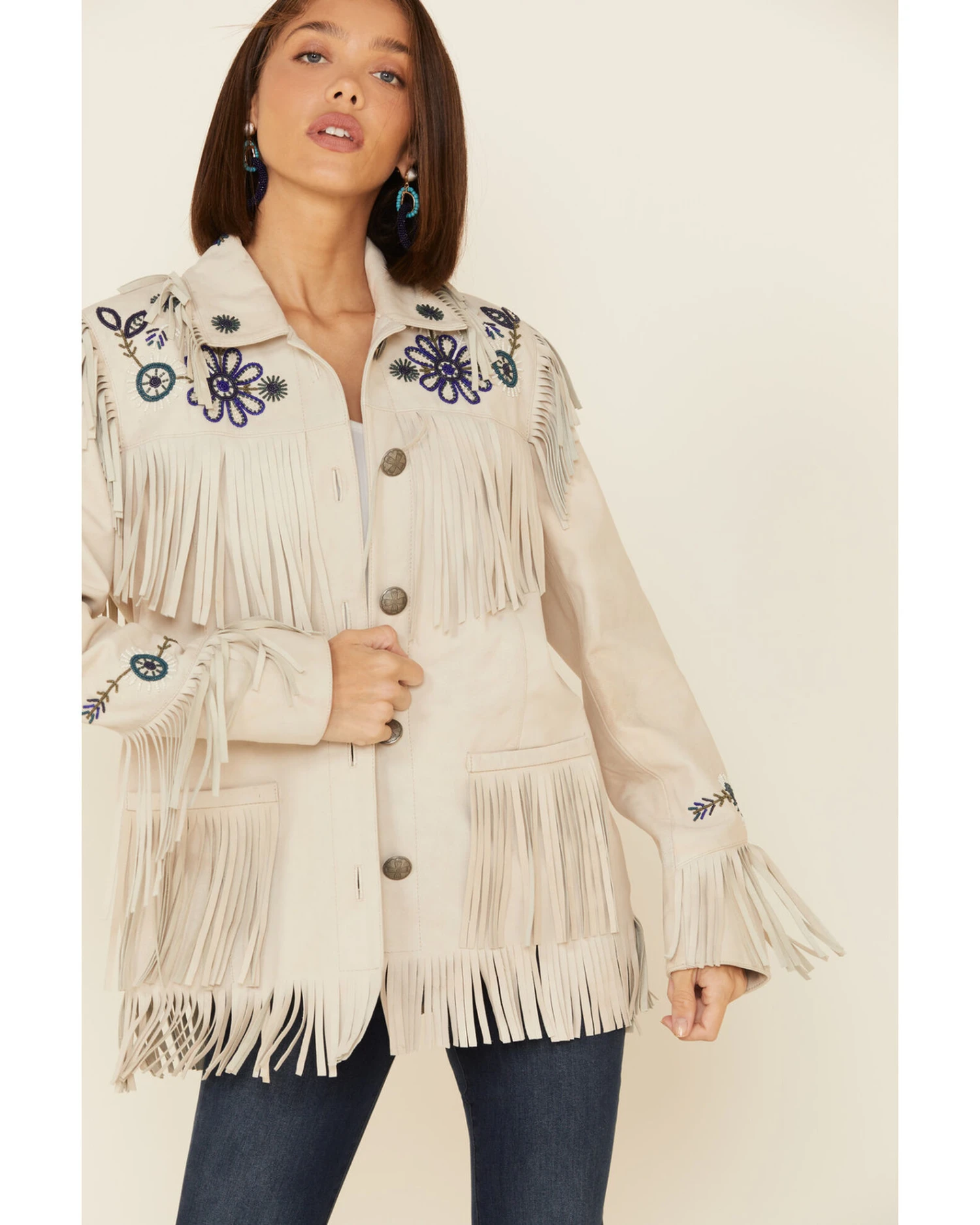 Double D Ranch Women's Tan Dunaway Jacket 5 Double D Ranch Women's Tan Dunaway Jacket - Image 5