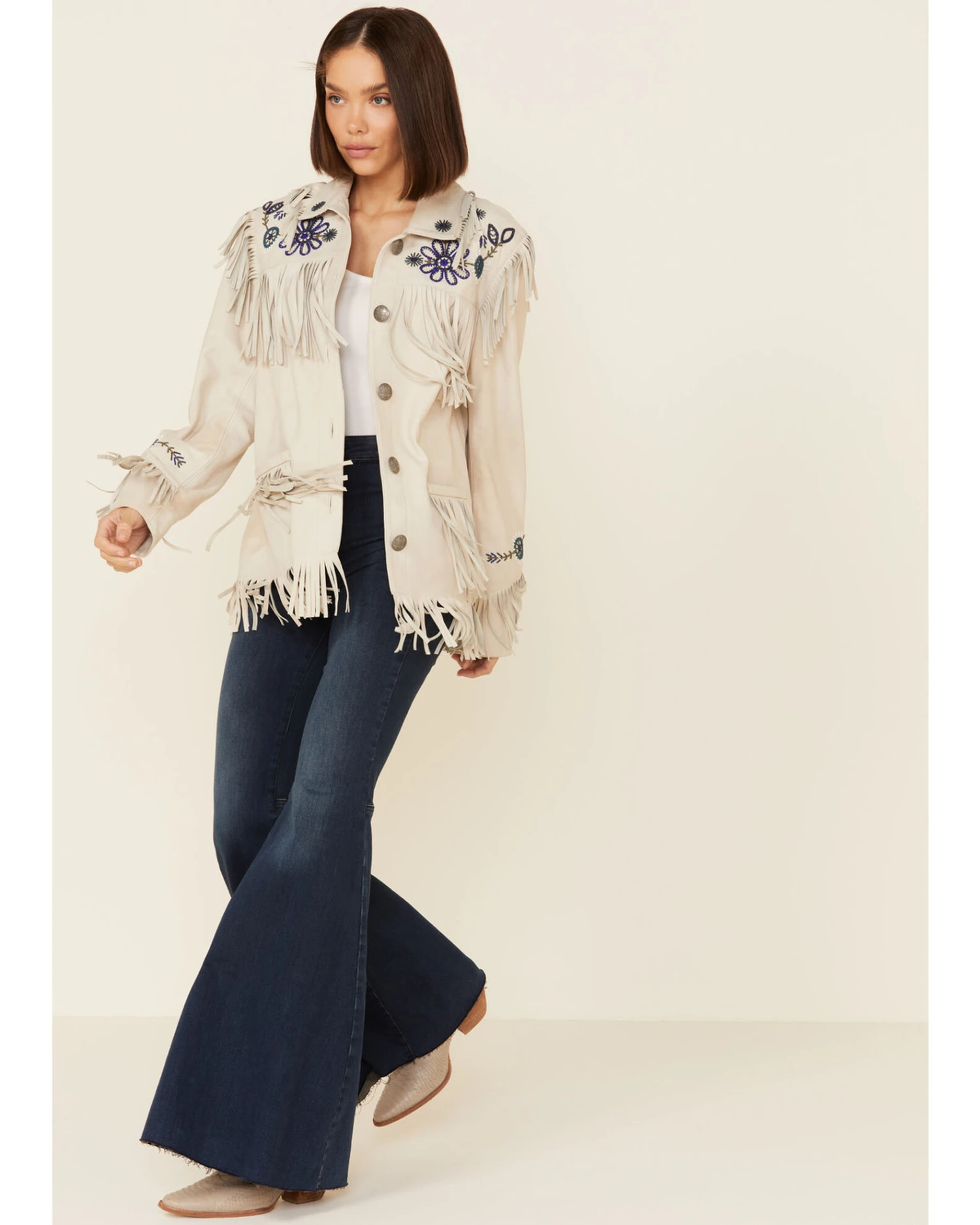 Double D Ranch Women's Tan Dunaway Jacket 1 Double D Ranch Women's Tan Dunaway Jacket