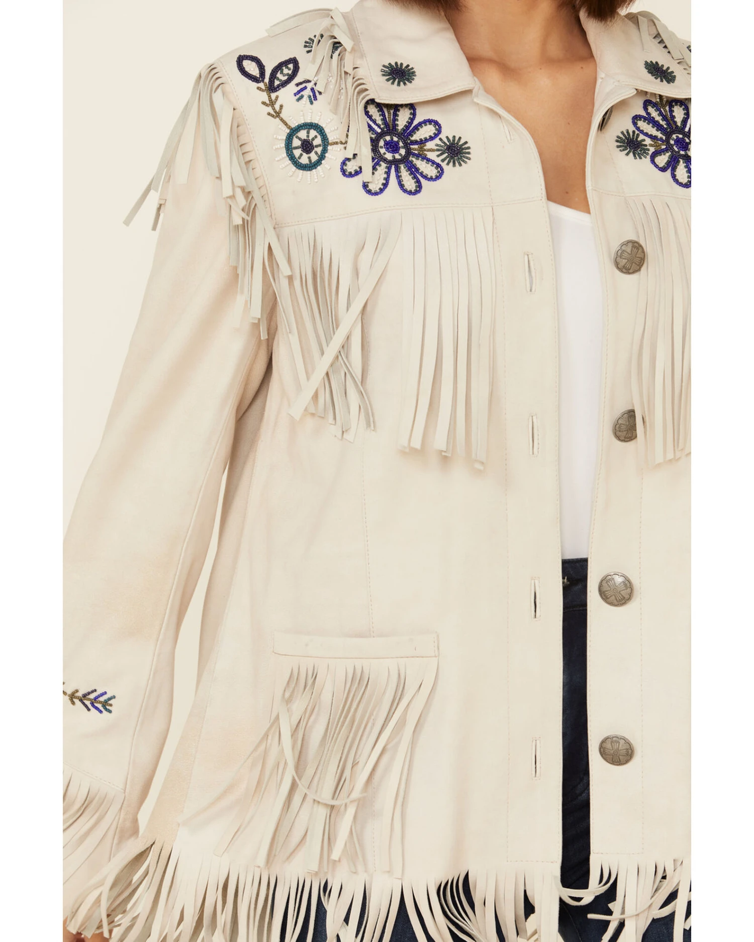 Double D Ranch Women's Tan Dunaway Jacket 4 Double D Ranch Women's Tan Dunaway Jacket - Image 4