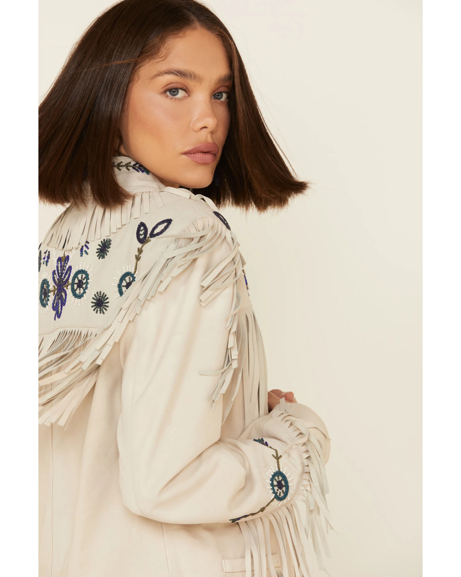 Double D Ranch Women's Tan Dunaway Jacket 2 Double D Ranch Women's Tan Dunaway Jacket - Image 2