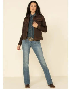STS Ranchwear Women's Brown Brumby Softshell Jacket -Ariat || Wrangler || FREE PEOPLE Sales Store 2000333366 200 P2