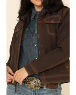 STS Ranchwear Women's Brown Brumby Softshell Jacket -Ariat || Wrangler || FREE PEOPLE Sales Store 2000333366 200 P3