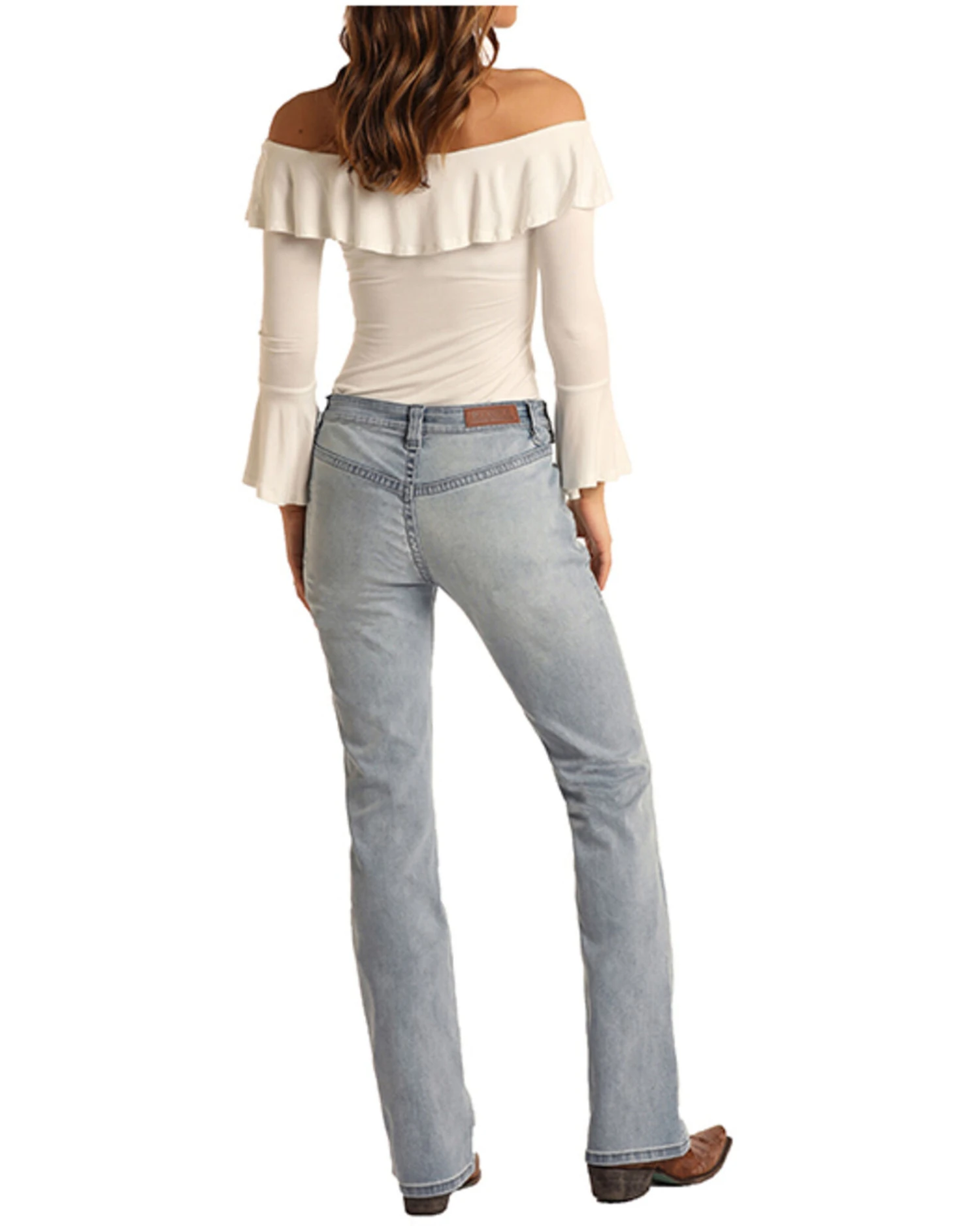 Rock & Roll Denim Women's Juniors Bootcut Jeans 1 Rock & Roll Denim Women's Juniors Bootcut Jeans