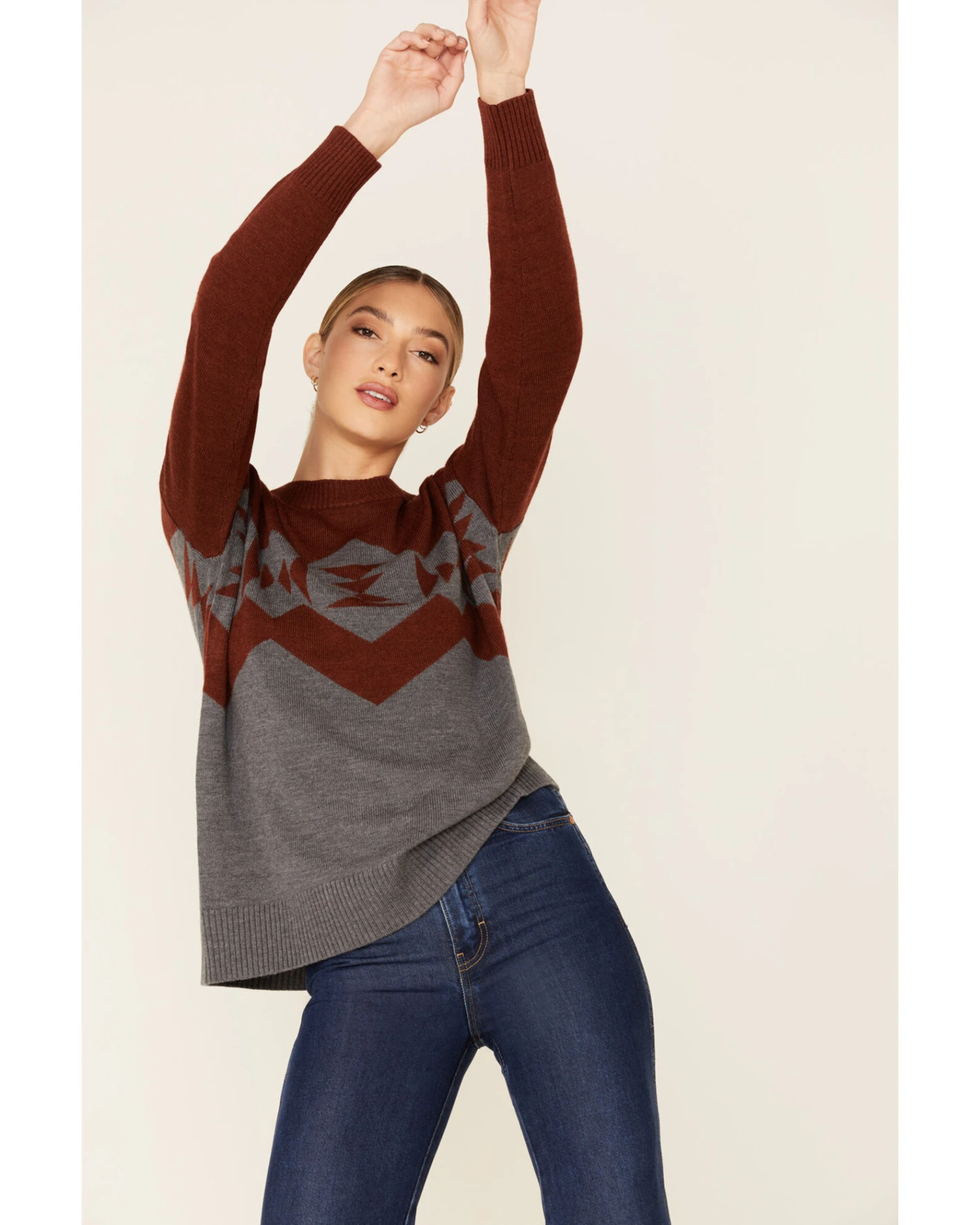 Pendleton Women's Sonora Merino Pullover Sweater 4 Pendleton Women's Sonora Merino Pullover Sweater - Image 4