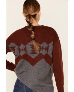 Pendleton Women's Sonora Merino Pullover Sweater 6 Pendleton Women's Sonora Merino Pullover Sweater -Ariat || Wrangler || FREE PEOPLE Sales Store 2000337314 600 P3