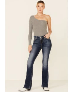 Sailey Women's Thick Stitch Bootcut Jeans