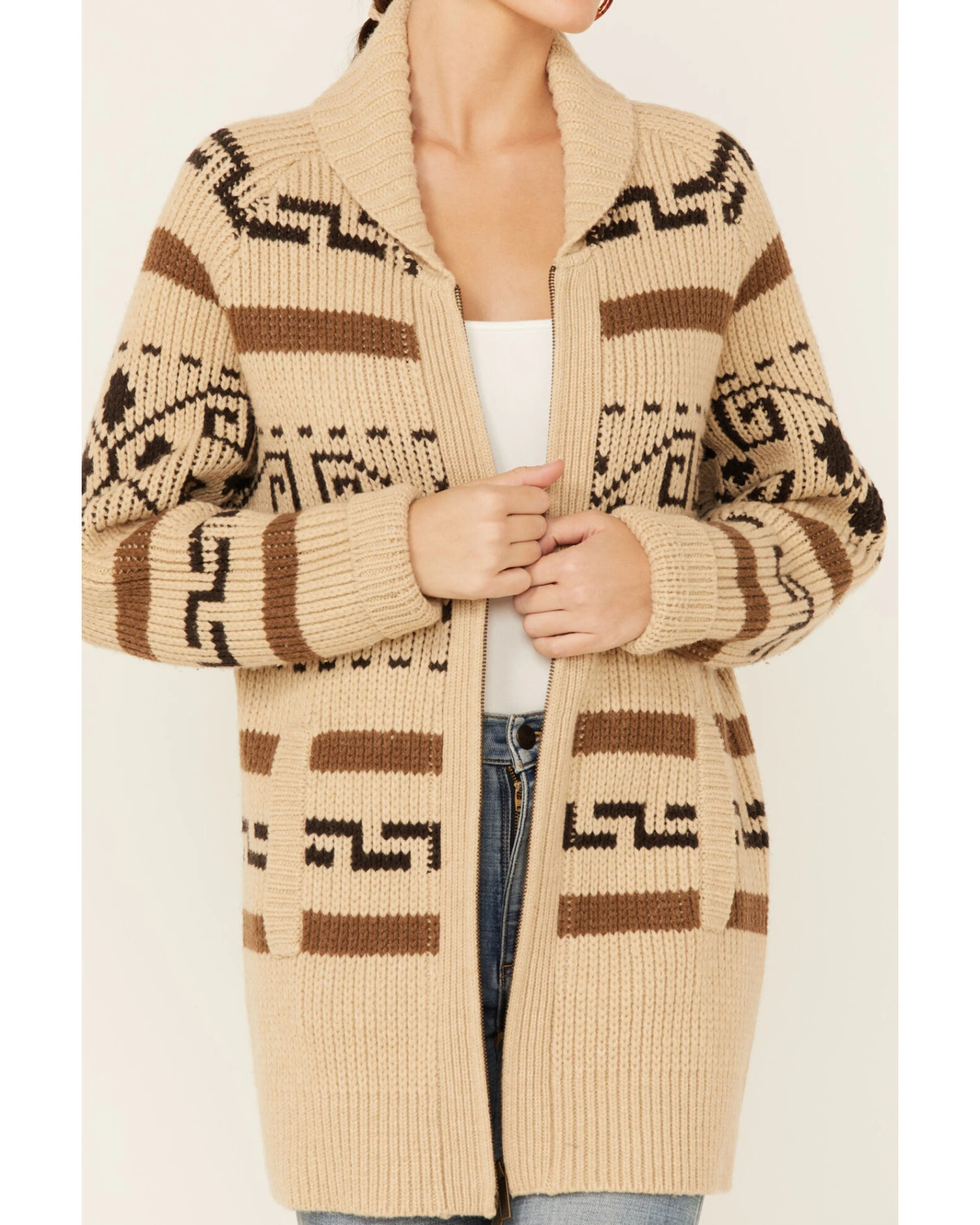 Pendleton Women's Long Sleeve Westerley Cardigan 3 Pendleton Women's Long Sleeve Westerley Cardigan - Image 3