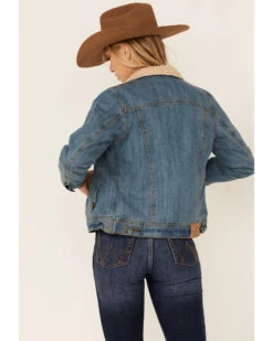 STS Ranchwear By Carroll Sherpa Lined Denim Jacket -Ariat || Wrangler || FREE PEOPLE Sales Store 2000345361 402 P3