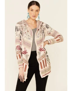 Johnny Was Women's Alabaster Cordelia Short Hoodie Jacket -Ariat || Wrangler || FREE PEOPLE Sales Store 2000350281 110 P1