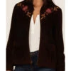Idyllwind Women's Hillcrest Embroidered Suede Jacket