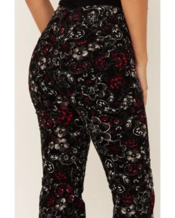 Idyllwind Women's Floral Print High Rise Flare Corduroy Jeans 6 Idyllwind Women's Floral Print High Rise Flare Corduroy Jeans -Ariat || Wrangler || FREE PEOPLE Sales Store 2000352056 001 P4
