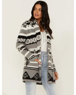 Idyllwind Women's Twin Pines Southwestern Knit Cardigan Tonal Sweater 6 Idyllwind Women's Twin Pines Southwestern Knit Cardigan Tonal Sweater -Ariat || Wrangler || FREE PEOPLE Sales Store 2000352411 001 P1