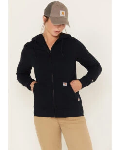 Carhartt Women's Force FR Relaxed Fit Zip Front Sweatshirt Work Hoodie -Ariat || Wrangler || FREE PEOPLE Sales Store 2000353508 410 P1