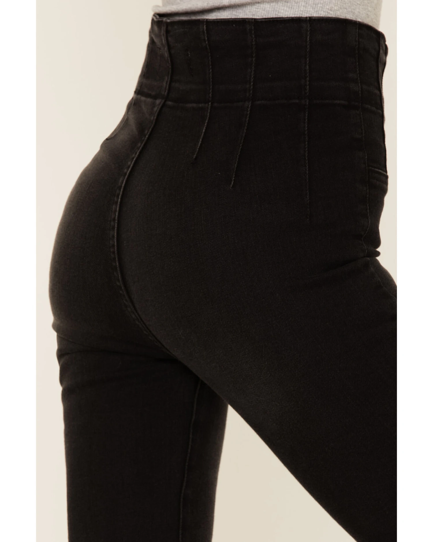 Free People Women's Jayde High Rise Flare Jeans 3 Free People Women's Jayde High Rise Flare Jeans - Image 3