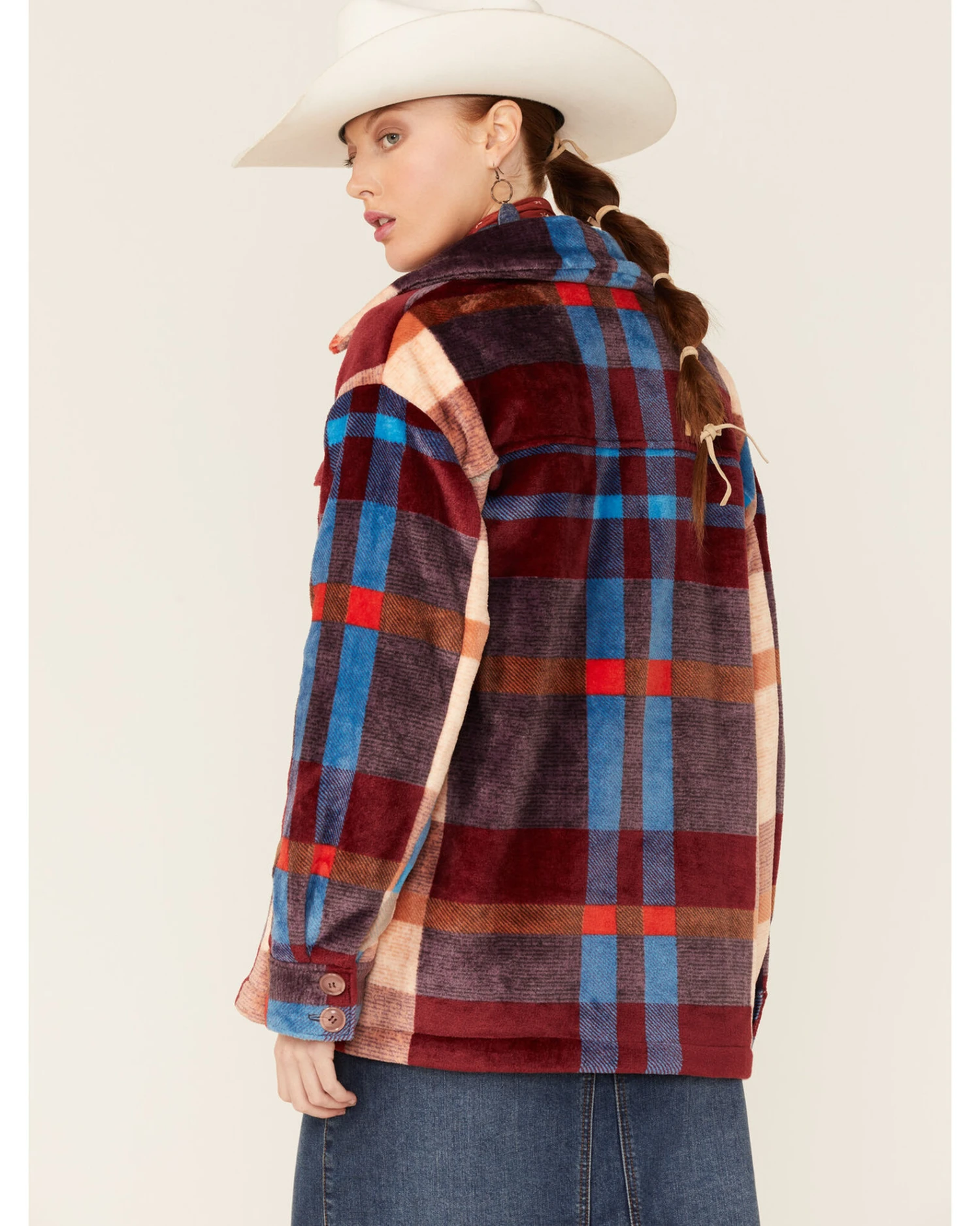 Show Me Your Mumu Women's Plaid Whistler Shirt Jacket 1 Show Me Your Mumu Women's Plaid Whistler Shirt Jacket