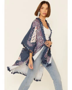 Tasha Polizzi Women's Marrakesh Tile Print Duster