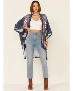 Tasha Polizzi Women's Marrakesh Tile Print Duster -Ariat || Wrangler || FREE PEOPLE Sales Store 2000356692 900 P2