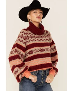 Free People Women's Check Me Out Sweater -Ariat || Wrangler || FREE PEOPLE Sales Store 2000357138 600 P2